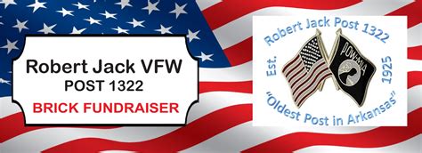 Robert Jack Vfw Post 1322 Brick Fundraiser