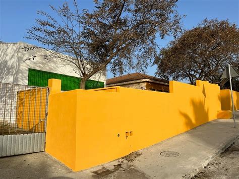 El Ayuntamiento Finaliza La Reconstrucci N Del Muro Perimetral Del Ceip