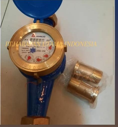 Jual Water Meter Amico 1 Inch Horizontal Model LXSG 25E Meteran Air