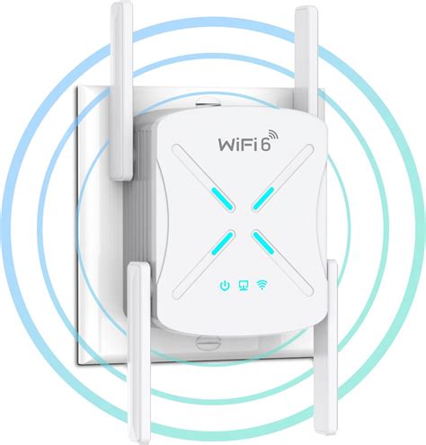 WiFi 6 Extender WiFi Booster WiFi Range Extender 802 11AX Dual Band