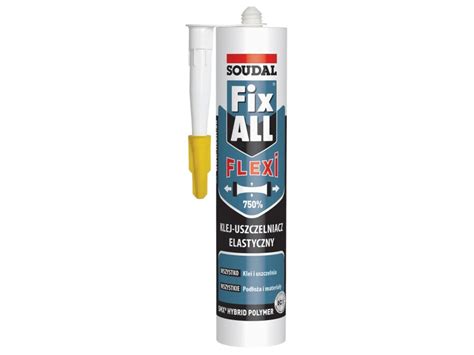 Soudal Klej uszczelniacz hybrydowy Fix All Classic biały 290 ml kupuj w OBI