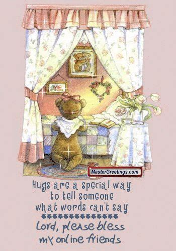 Hugs are a special way to tell someone..... cute friendship quote hugs friend friendship quote ...