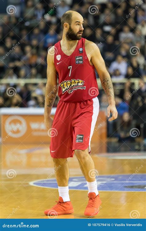 Greek Basket League Game Paok Vs Olympiacos Editorial Photo - Image of ...