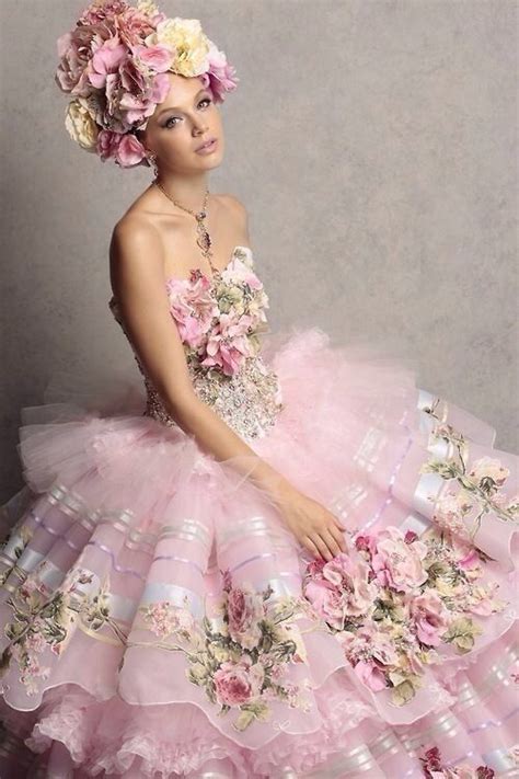 ℓυηα мι αηgєℓ ♡ Floral Fashion Pink Fashion Flower Dresses Pretty