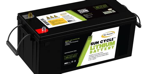 250ah Lithium Iron Phosphate Solar Battery — Go Power Store