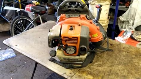 Husqvarna Bt Backpack Blower Carburetor Repair Youtube