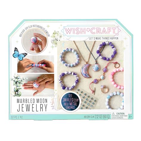 Wish Craft™ Marbled Moon Phase Jewelry Craft Kit | Michaels