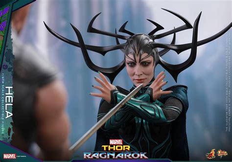 Thor Ragnarok Hela 1 6 Scale Figure By Hot Toys The Toyark News