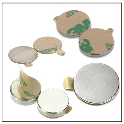 3m Adhesive Disc Neodymium Magnets Magnets By Hsmag