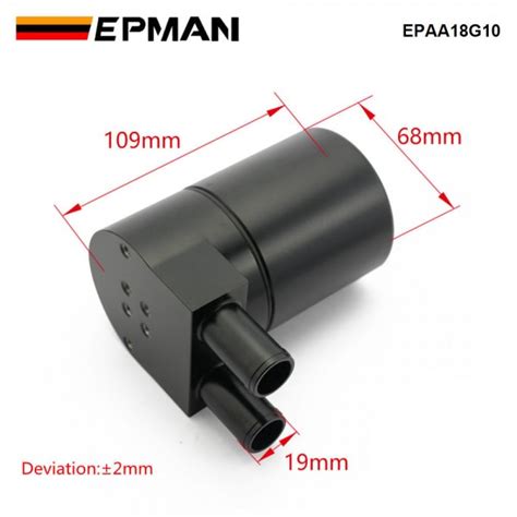 Epman Sets Carton Universal Racing Aluminum Alloy Reservior Oil Catch