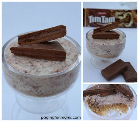 No-Bake Tim Tam Cheesecake Recipe - Paging Fun Mums