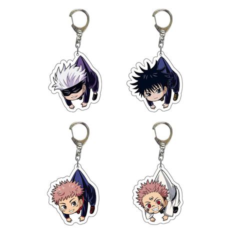 Buy Jujutsu Kaisen Keychain Pendant Itadori Yuji Satoru Anime Acrylic