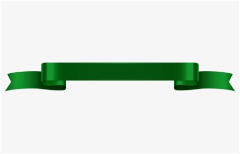 Green Banner Png - Green Banner Ribbon Png , Free Transparent Clipart ...