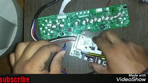 How To Connection Air Cooler Symphony Touch I Or I Power Pcb