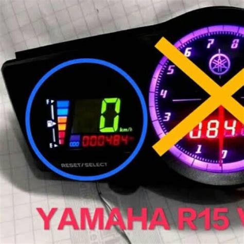 Jual Lcd Speedometer Yamaha R V Sudah Modif Warna Murah Kota