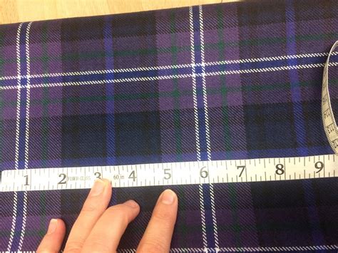 Scotland Forever Modern Tartan Fabric Soft 10oz Pure New Etsy