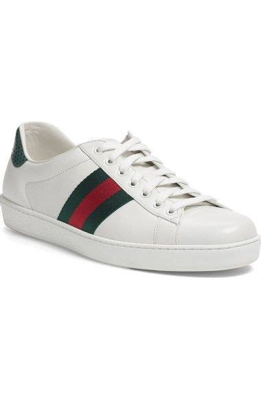 Gucci New Ace Sneaker Gucci Shoes Leather Sneakers Outfit Dressy Sneakers Gucci