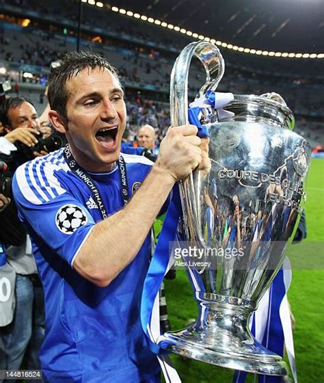 Frank Lampard Champions League Trophy Photos And Premium High Res