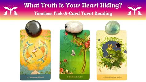 What Truth Is Your Heart Hiding Pick A Card Timeless Tarot Reading