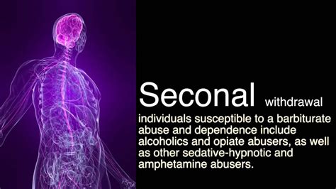 Seconal Withdrawal And Seconal Detox Youtube