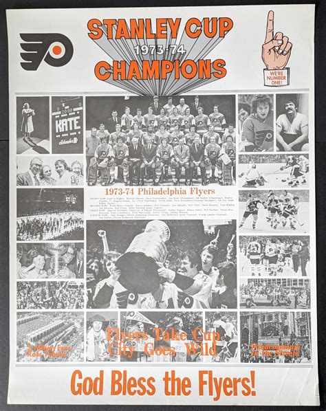 philadelphia flyers stanley cup champions poster vintage nhl