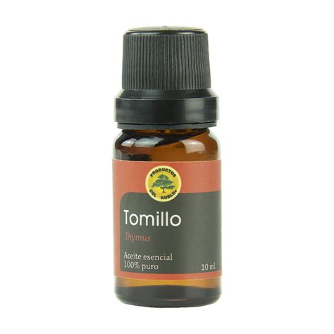 Aceite Esencial De Tomillo Con 10ml Tienda Online El Natural