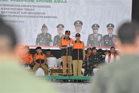 Forkopimda Kab Bandung Gelar Apel Kesiapsiagaan Menghadapi Bencana