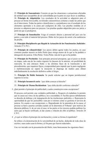 La Pretensi N Procesal Y Los Actos Procesales Cuestionario Unidad Iv Pdf