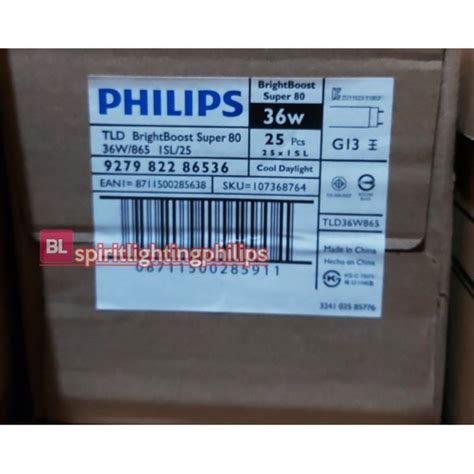 Jual Philips Lampu Tl D W Super Brightboost Cm K Cahaya