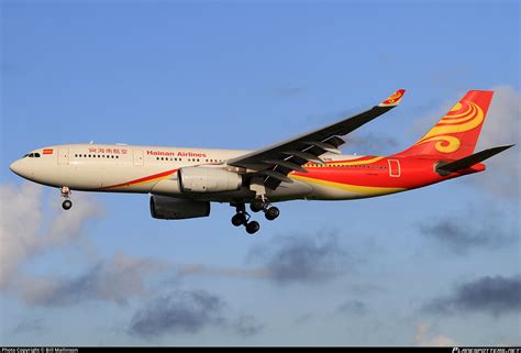 B 6116 Hainan Airlines Airbus A330 243 Photo By Bill Mallinson ID