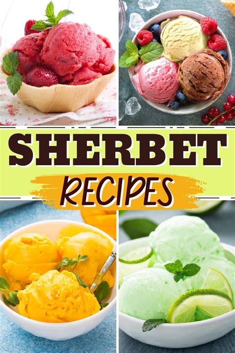 17 Homemade Sherbet Recipes (Easy Desserts) - Insanely Good