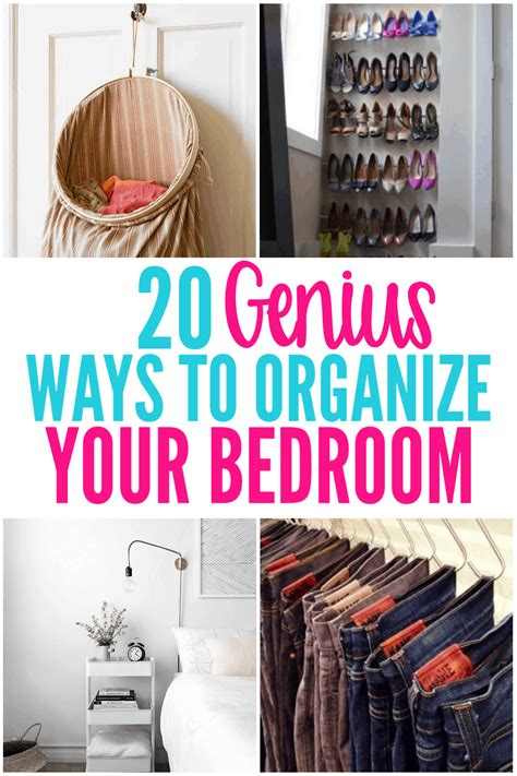 Genius Ways To Organize Your Bedroom And Maximize The Space In Your