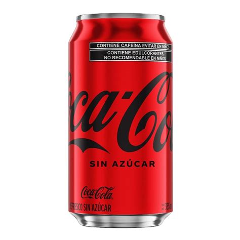 Refresco Coca Cola sin azúcar 6 latas de 355 ml c u Walmart