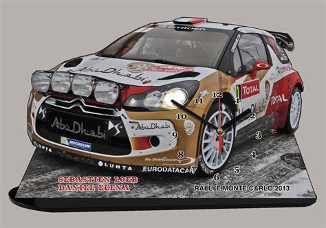 Loeb Citroen DS3 WRC Abu Dhabi Rallye Alsace 2013