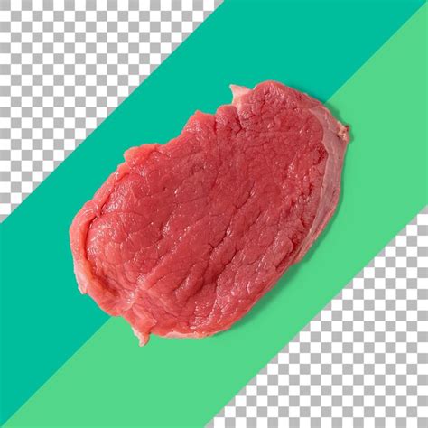 Fil De Bife De Carne Bovina Isolado Psd Premium