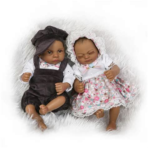 10 Inch Baby Dolls Real Looking Dolls Black Silicone Baby Dolls Reborn Doll For Kids - Buy Black ...