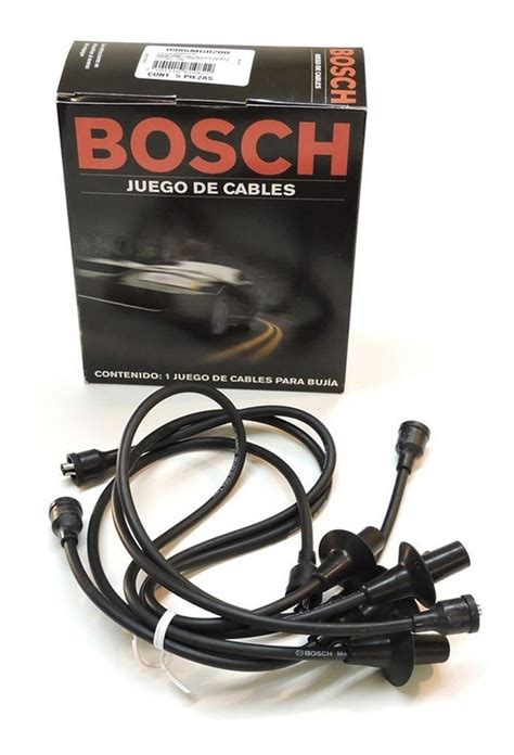 Cables De Bujias Vw Sedan Vocho Encendido Normal Bosch 205 00 En