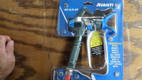 Avanti Av 3 5 Bt Spray Gun 58056 Blue Gray For Sale Online Ebay