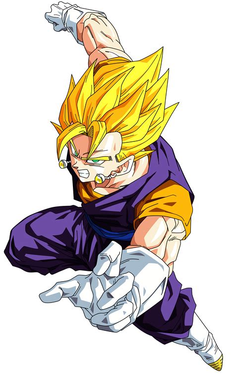 Super Vegito Renderextraction Png By Tattydesigns On Deviantart