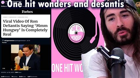 Moistcr Tikal Reacts To One Hit Wonders And Desantis Youtube