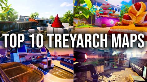 Top Treyarch Maps Call Of Duty Black Ops Franchise Youtube