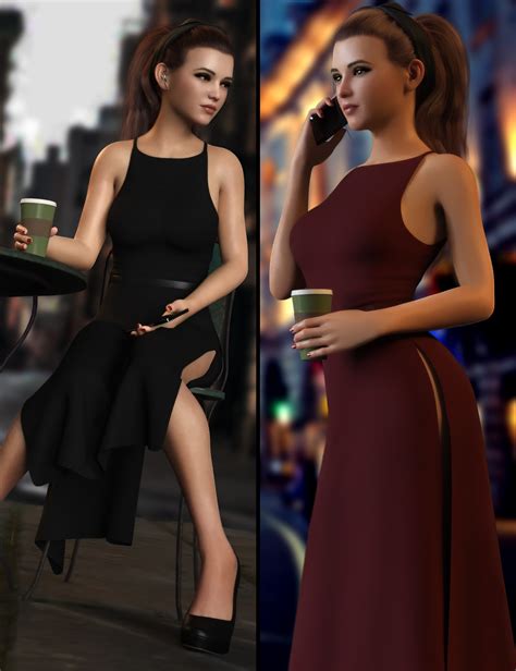 Dforce Rush Hour Outfit For Genesis 8 And 81 Females Daz 3d