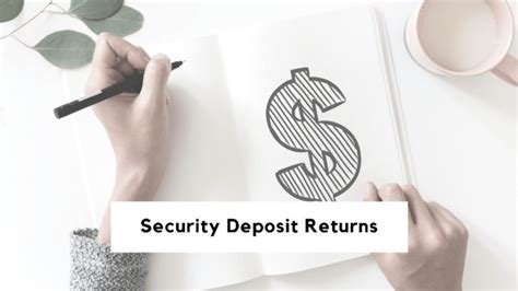 How To Handle Security Deposit Returns Lamorinda Property Management