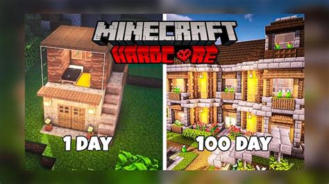 Premium Psd Minecraft Hardcore Days Series Thumbnail Design