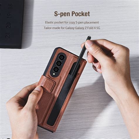 Nillkin Aoge Leather Cover Case For Samsung Galaxy Z Fold Fold G W