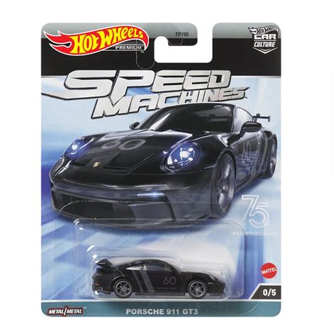 โมเดลรถเหล็ก Hotwheels รุ่น Ford Gt ชุด Speed Machines 2023 แพ็ค