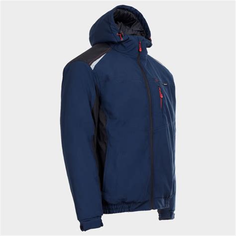 Revolt Softshell Winter Navy Blue Black