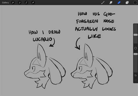 How To Draw Lucario Easy