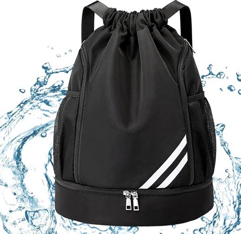 Mochila De Corda Imperme Vel Antirroubo Mochila Desportiva Homens