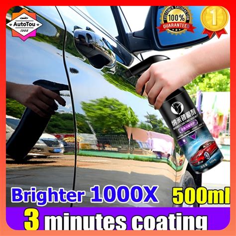 Times Ml Brighter Car Nano Ceramic Coat For Spray Car Wax And